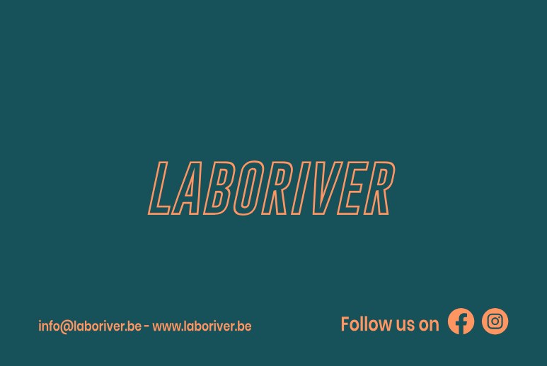 Prepaid card front, dark teal background with the Laboriver logo